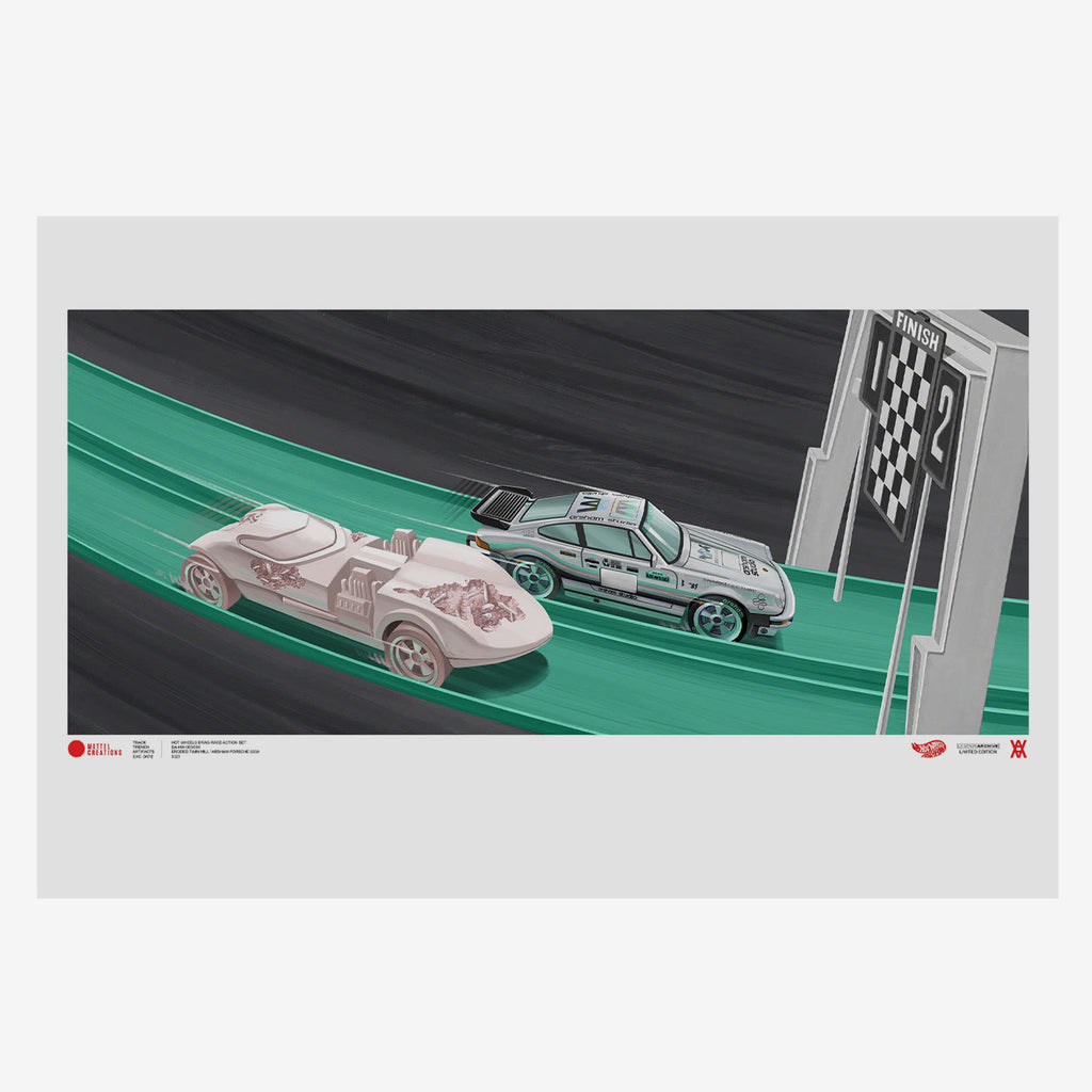 Hot Wheels x Daniel Arsham Legends Archive Lap 3 Poster