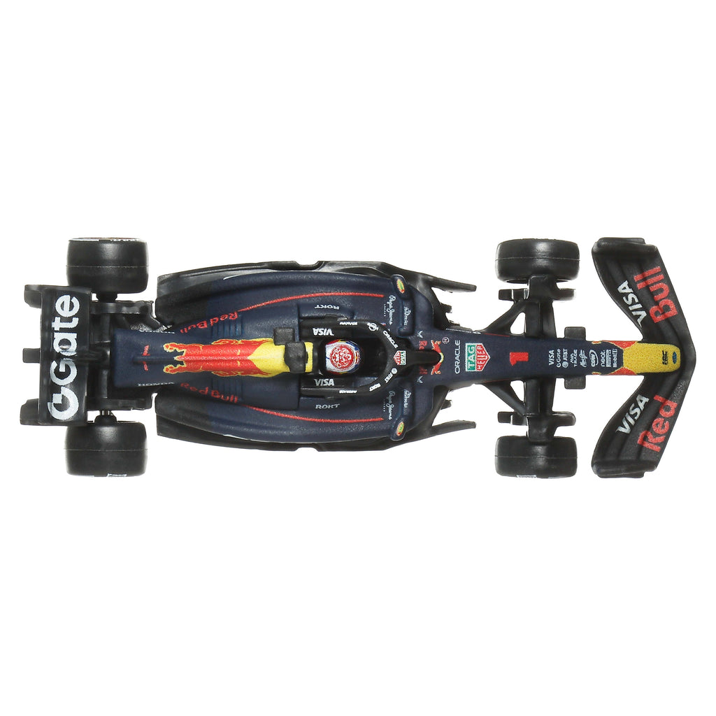 Hot Wheels Premium Oracle Red Bull Racing 2025 Formula 1 Team #22 Yuki Tsunoda & Team #1 Max Verstappen