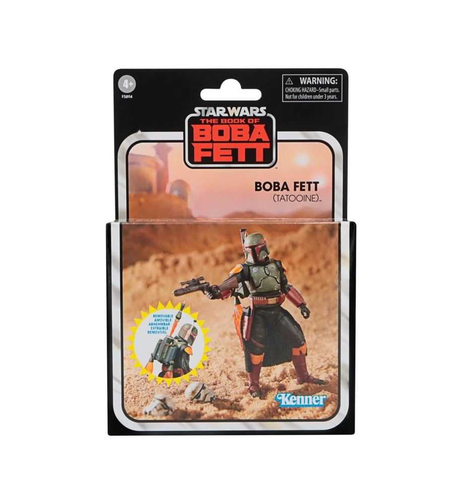 Star Wars The Vintage Collection Boba Fett (Tatooine) The Book of Boba Fett Action Figure 9.5cm