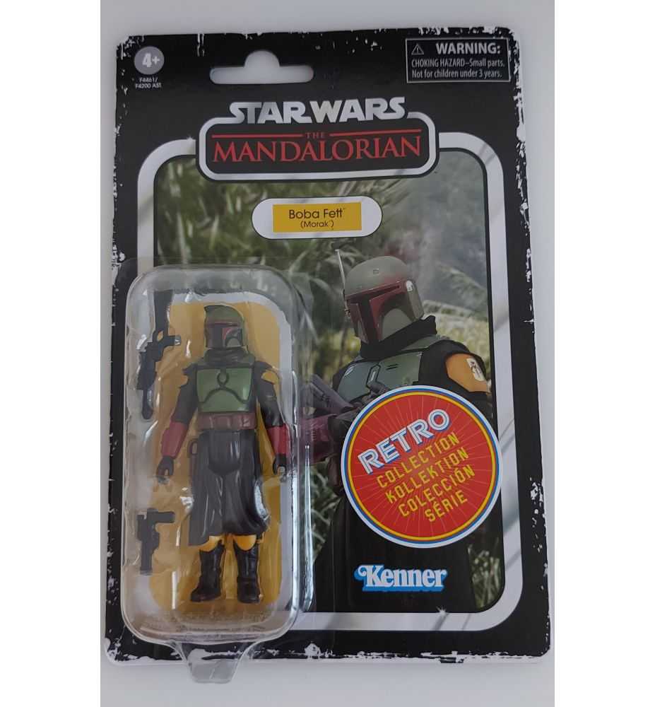 Star Wars Retro Collection The Mandalorian Boba Fett (Morak) Action Figure 9.5cm