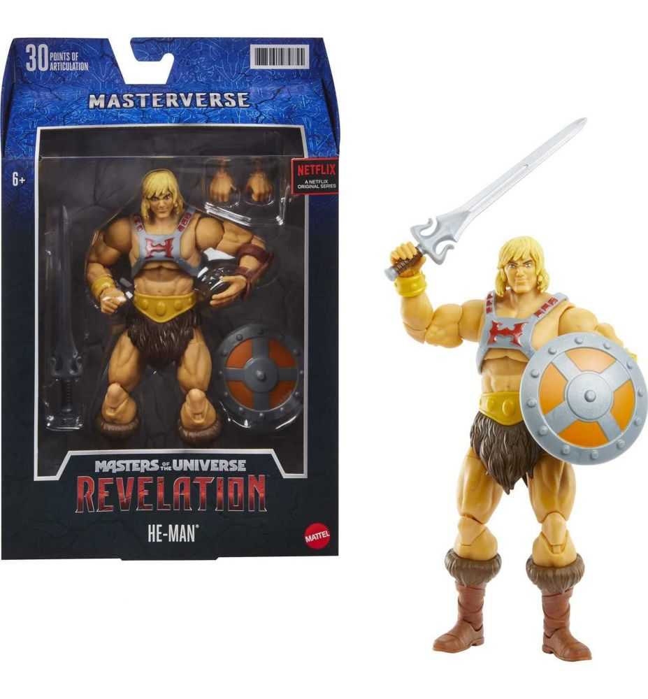Masters of the Universe Masterverse Revelation He-Man Action Figure 18cm