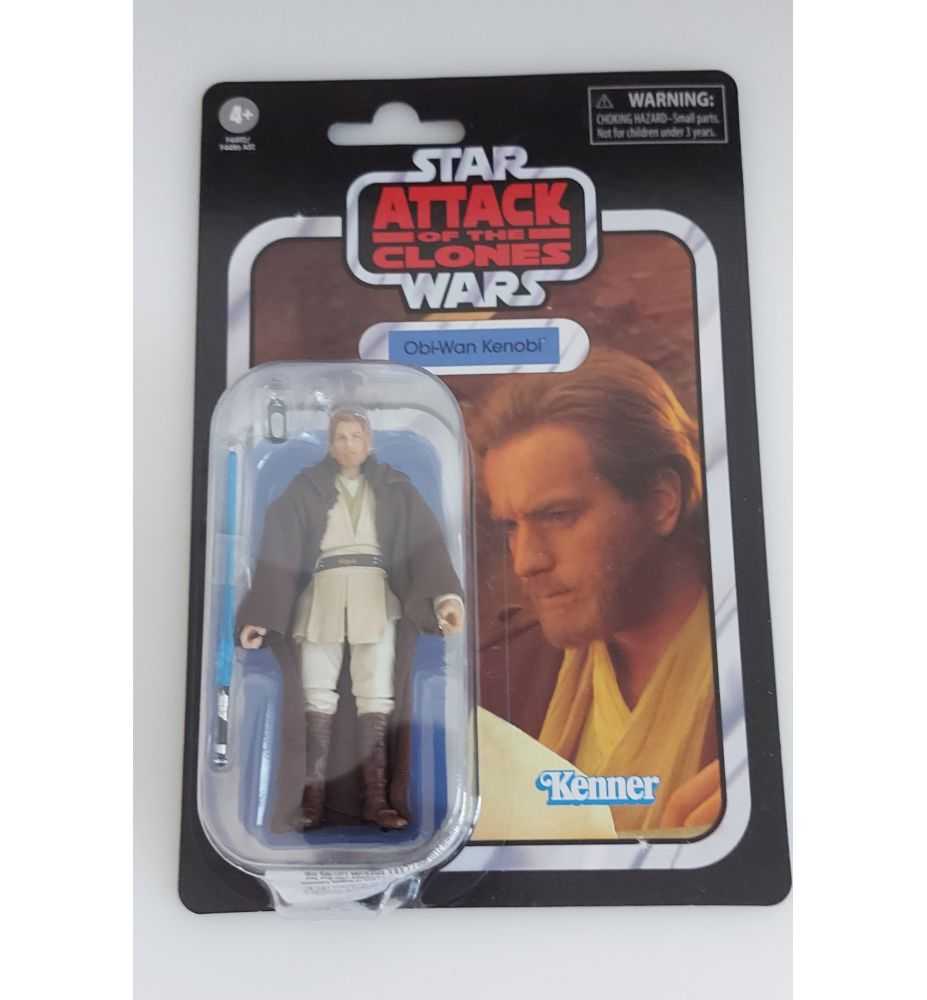 Star Wars The Vintage Collection Attack of the Clones Obi-Wan Kenobi Action Figure 9.5cm