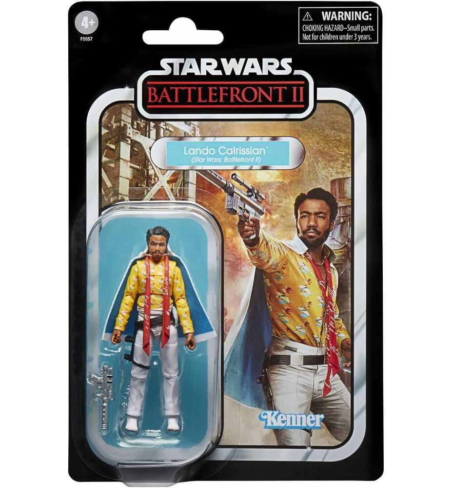 Star Wars The Vintage Collection Lando Calrissian Battlefront II Action Figure 9.5cm