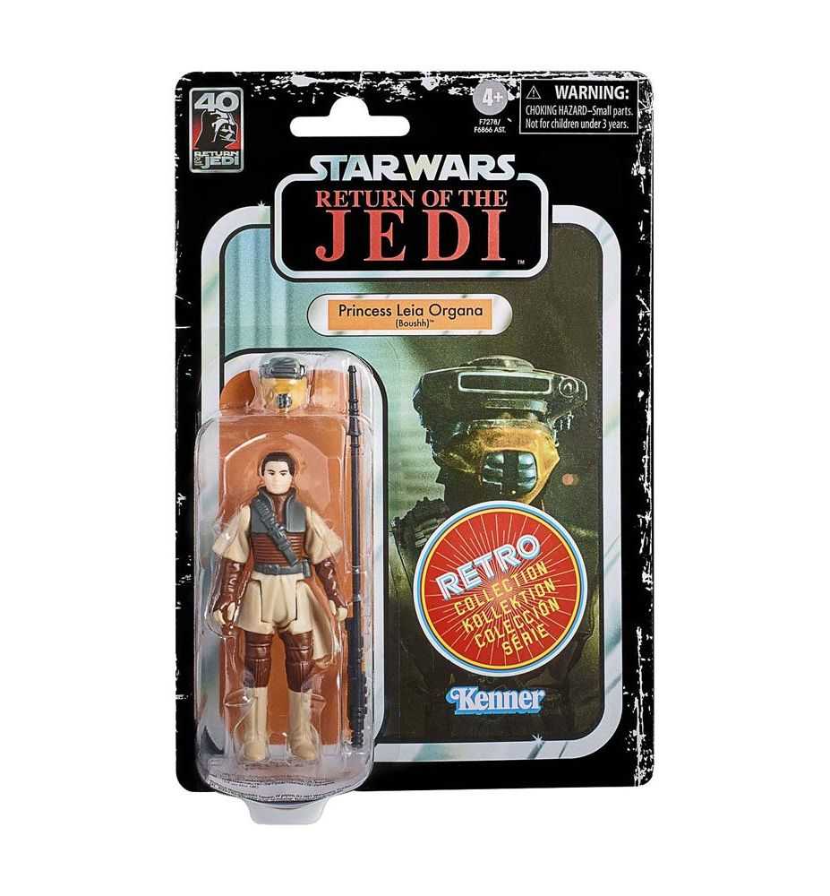 Star Wars Retro Collection Princess Leia Organa (Boushh) Action Figure 9.5cm