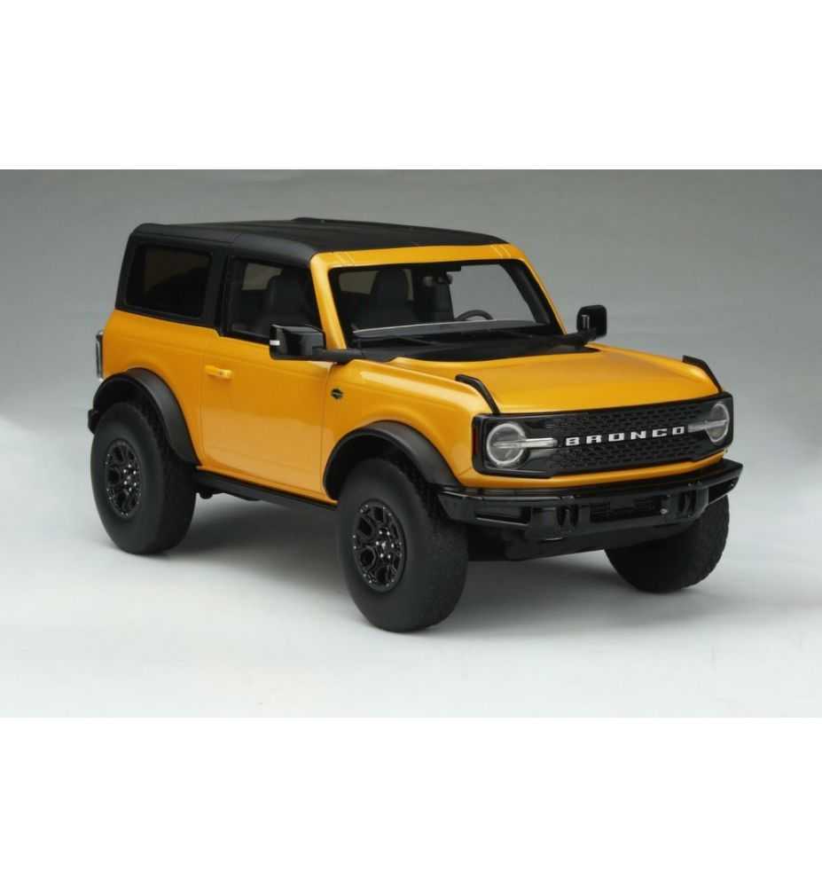 GT Spirit 2021 Ford Bronco Wildtrak Cyber Orange Metallic US044 1:18
