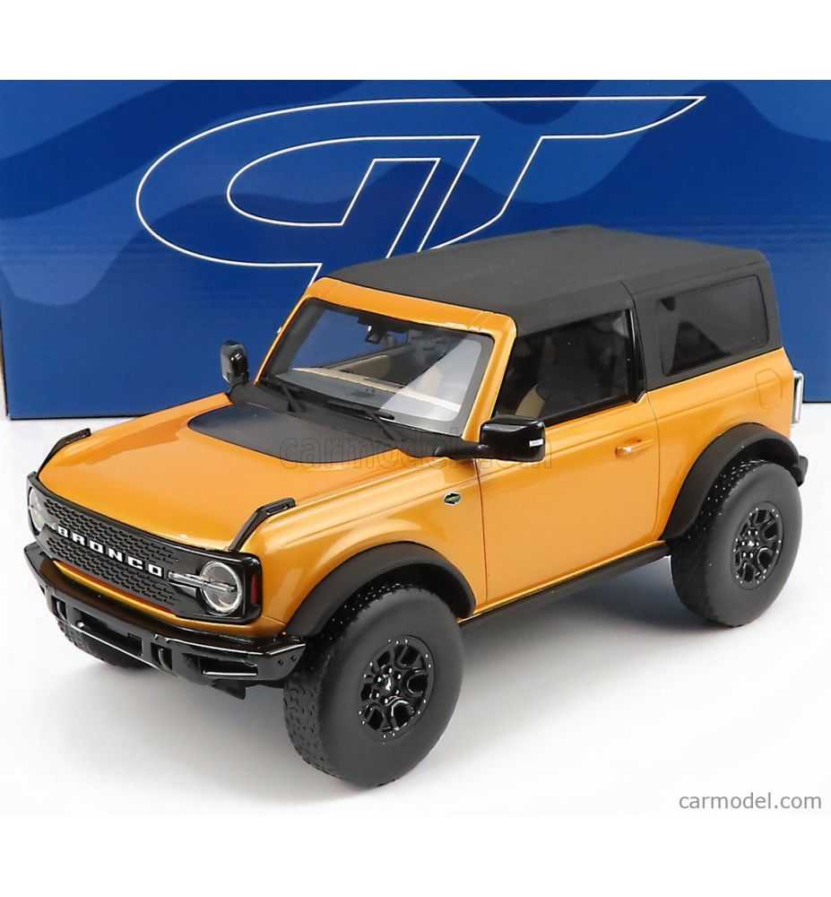 GT Spirit 2021 Ford Bronco Wildtrak Cyber Orange Metallic US044 1:18