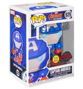 Funko Pop! Marvel Avengers Mech Strike Captain America Glow in the Dark #829