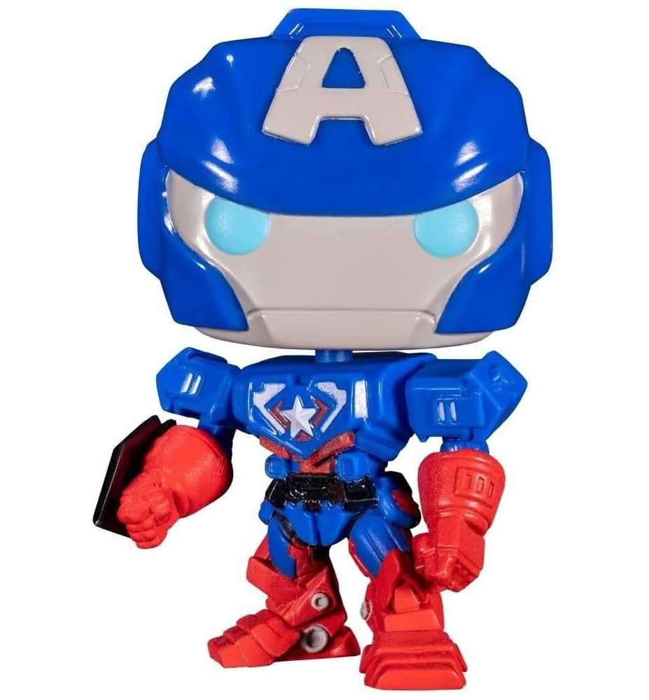 Funko Pop! Marvel Avengers Mech Strike Captain America Glow in the Dark #829