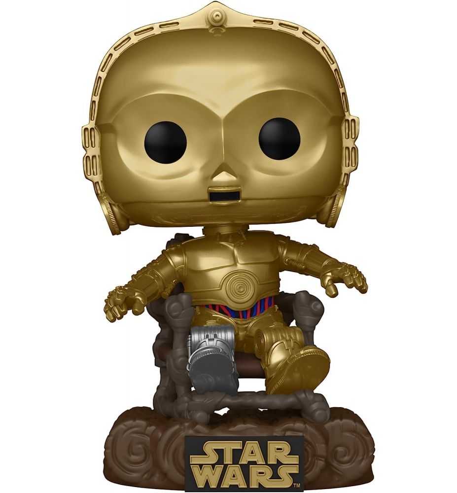 Funko Pop! Star Wars Return of the Jedi 40th C-3PO in Chair #609