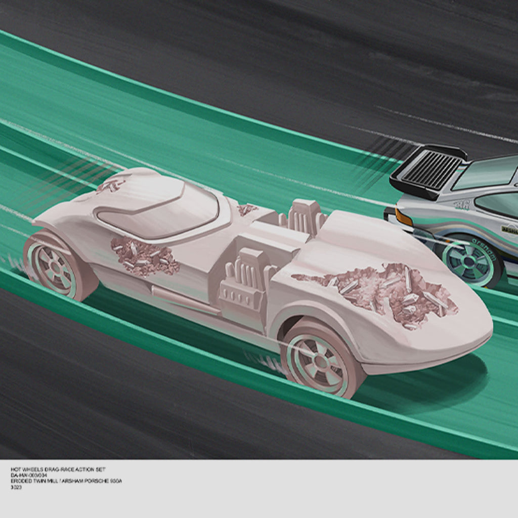 Hot Wheels x Daniel Arsham Legends Archive Lap 3 Poster