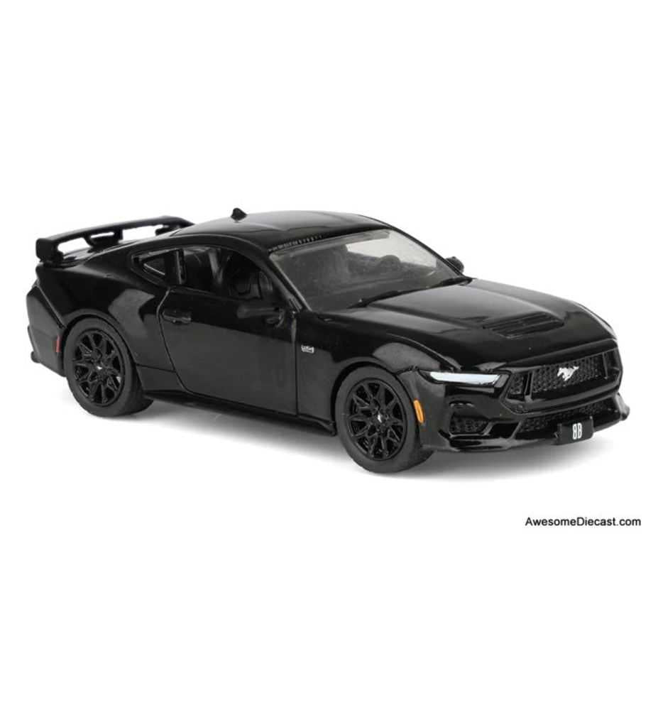 Greenlight Black Bandit 2024 Ford Mustang GT Coupe 1:64