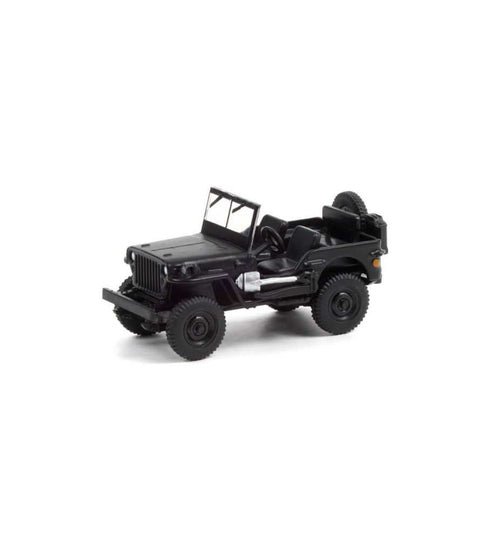 Greenlight Black Bandit 1942 Willys Jeep 1:64