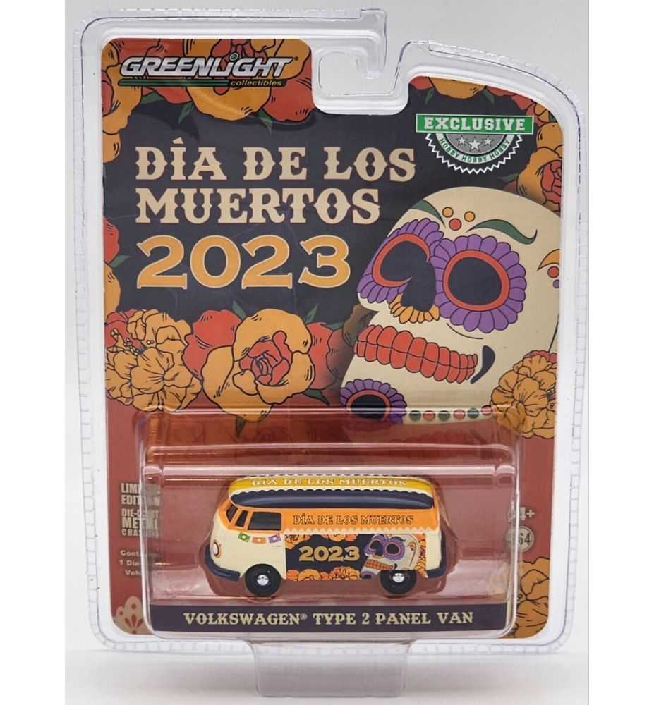 Greenlight Volkswagen Type 2 Panel Van Día de los Muertos 2023 1:64
