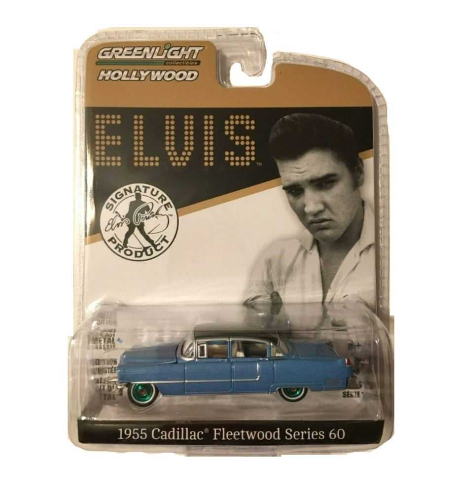 Greenlight Hollywood 1955 Cadillac Fleetwood Series 60 Elvis Chase 1:64