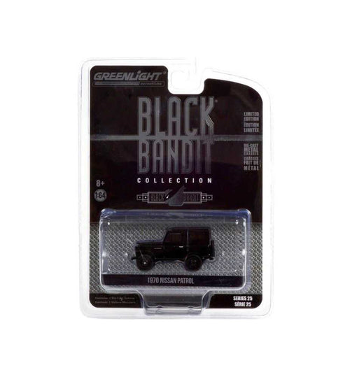 Greenlight Black Bandit 1970 Nissan Patrol 1:64