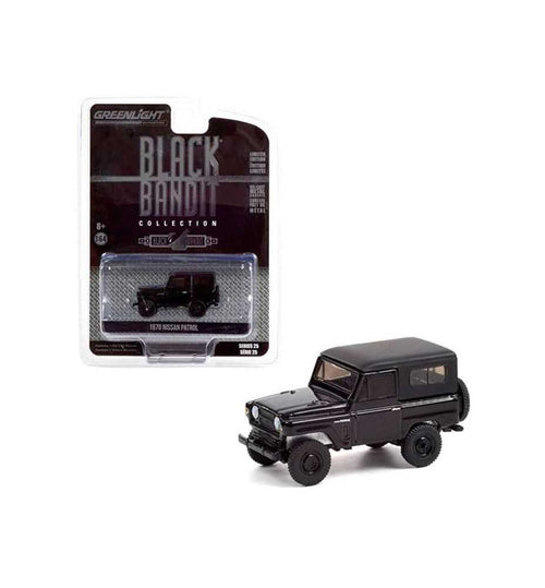 Greenlight Black Bandit 1970 Nissan Patrol 1:64