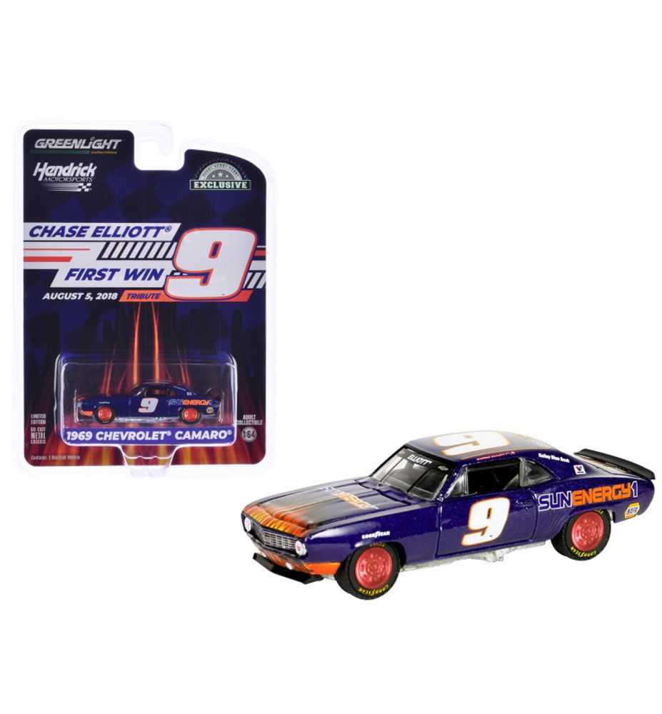 Greenlight Hendrick Motorsports 1969 Chevrolet Camaro Chase Elliott 1:64