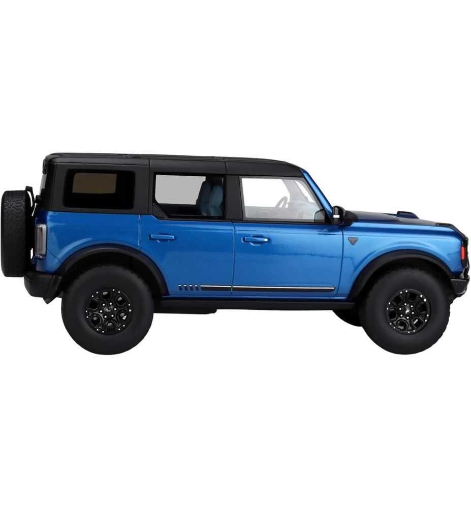 GT Spirit 2021 Ford Bronco 4-Door First Edition Metallic Blue 1:18
