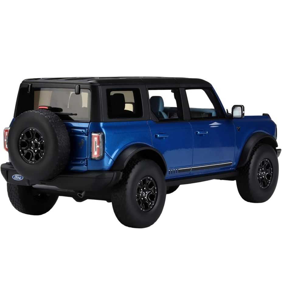 GT Spirit 2021 Ford Bronco 4-Door First Edition Metallic Blue 1:18