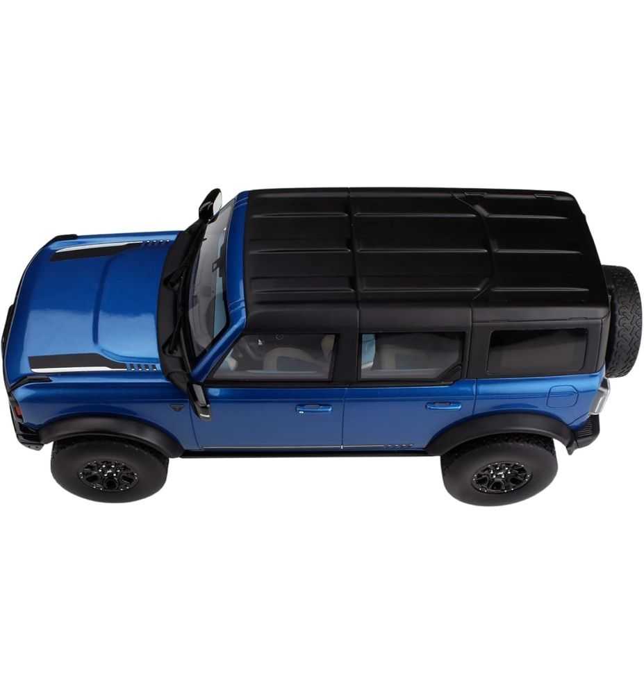 GT Spirit 2021 Ford Bronco 4-Door First Edition Metallic Blue 1:18