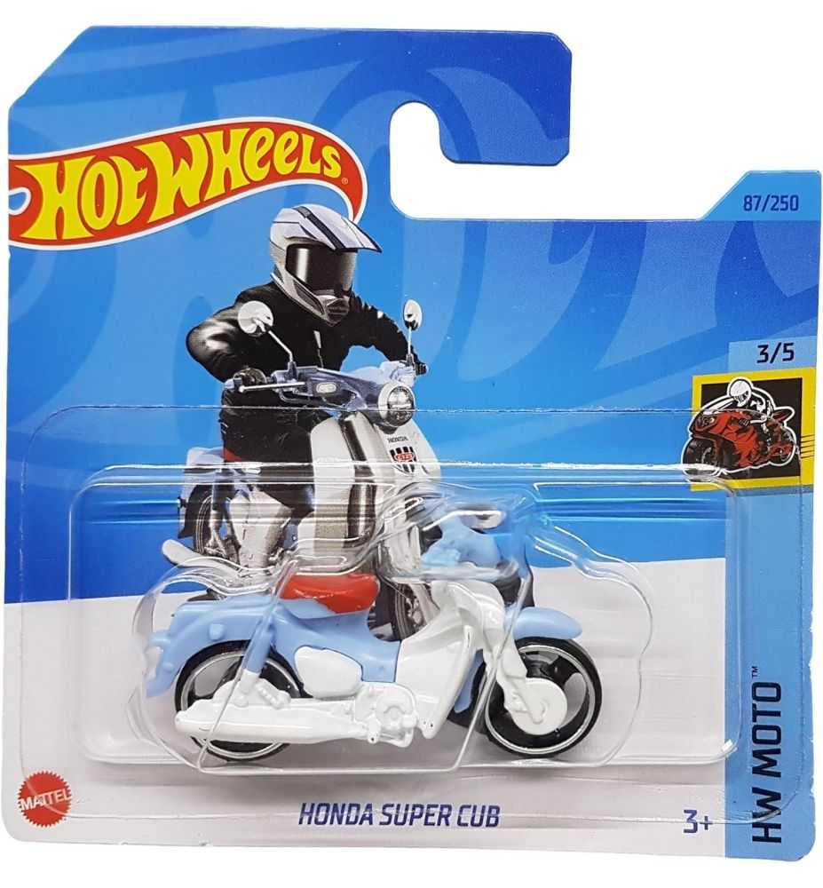 Hot Wheels Honda Super Cub HW Moto 3/5 (Short Card) HKH74