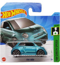 Hot Wheels Fiat 500e HW Green Speed 8/10 Turquoise Metallic (Short Card)