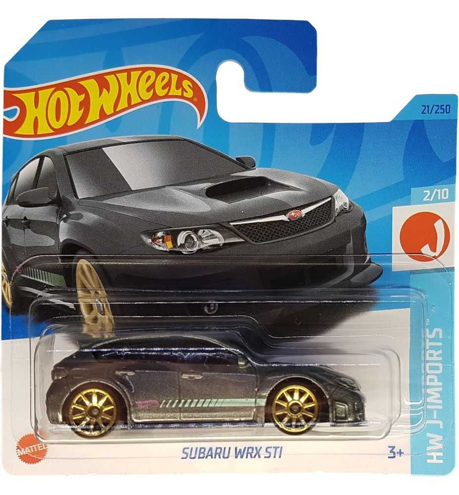 Hot Wheels Subaru WRX STI HW J-Imports 2/10 Grey Metallic (Short Card)