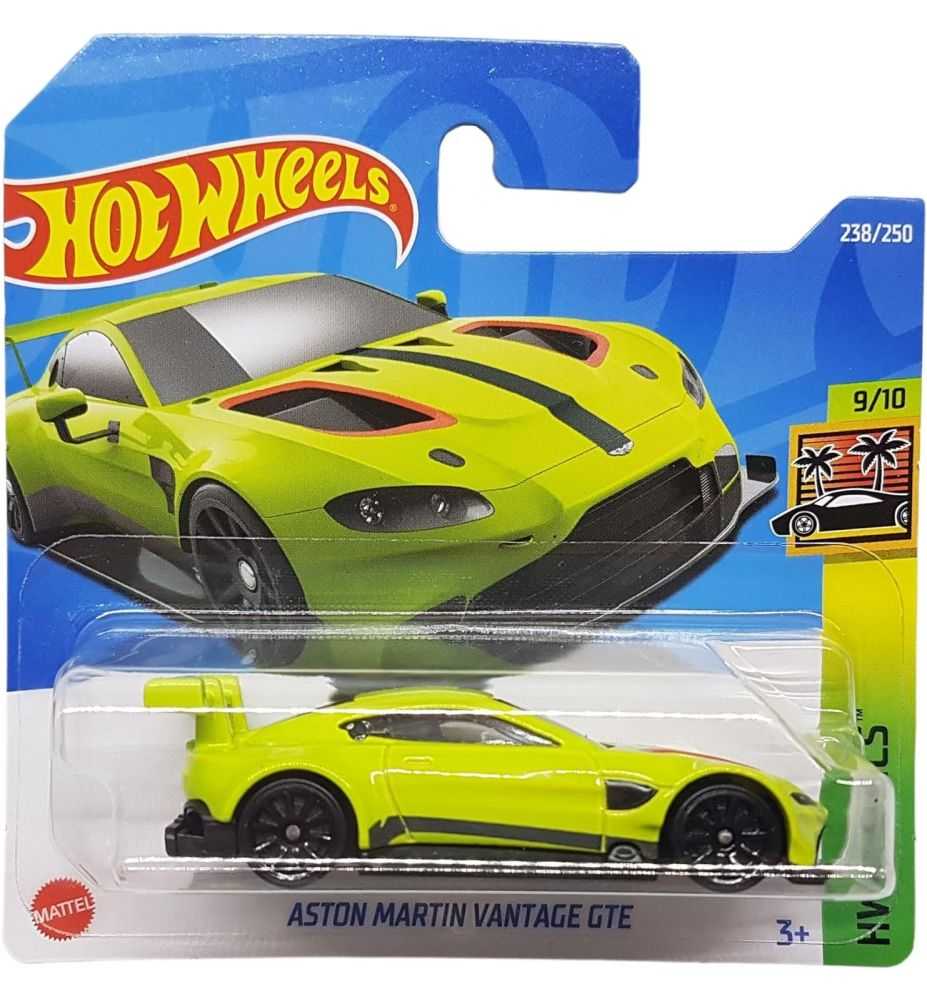 Hot Wheels Aston Martin Vantage GTE HW Exotics 9/10 (Short Card)