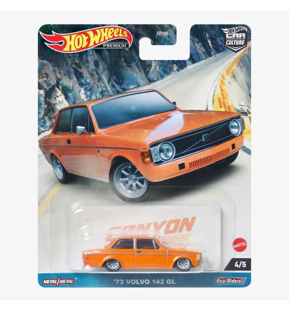 Hot Wheels Premium Car Culture Canyon Warriors '74 Volvo 142 GL