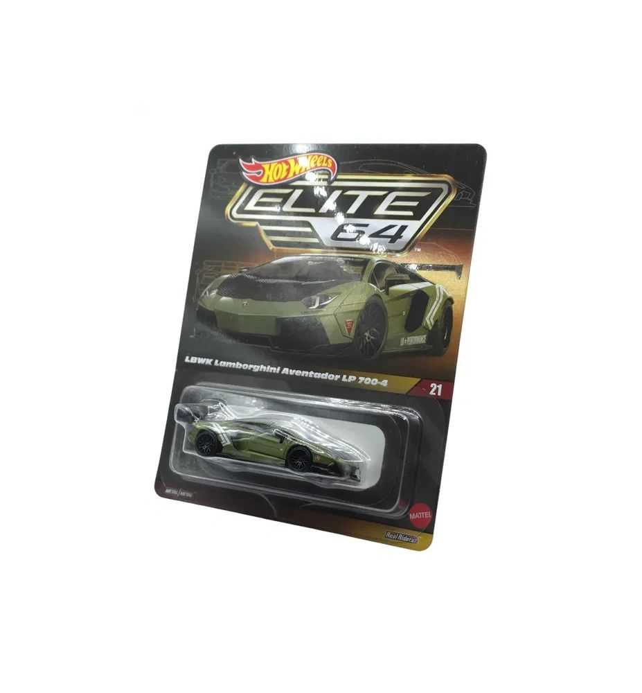 Hot Wheels Elite 64 LBWK Lamborghini Aventador LP 700-4
