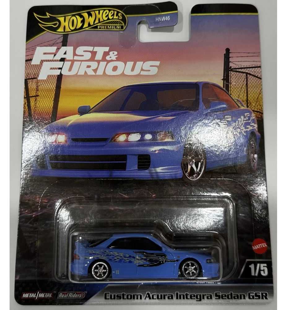 Hot Wheels Fast & Furious Custom Acura Integra Sedan GSR