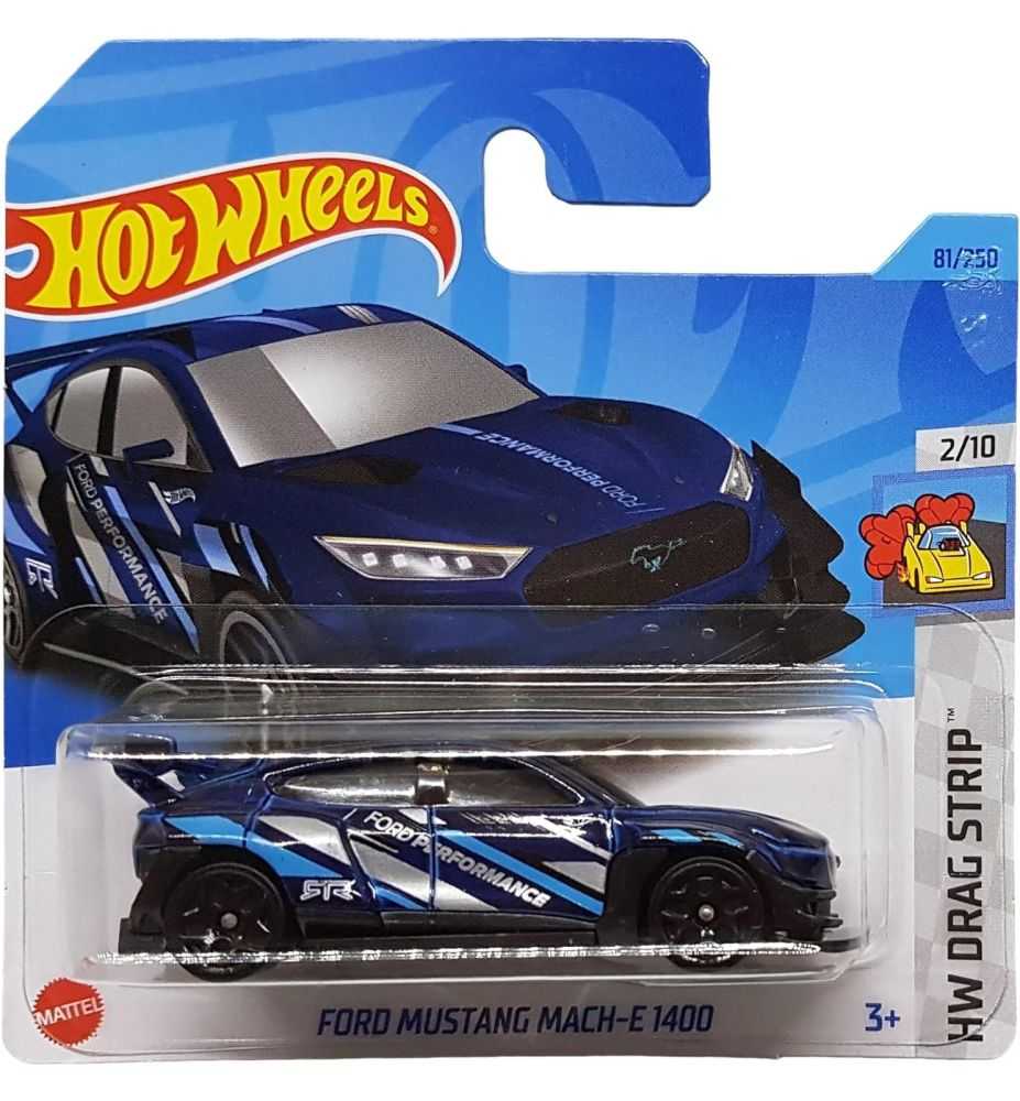 Hot Wheels Ford Mustang Mach-E 1400 HW Drag Strip 2/10 (Short Card)