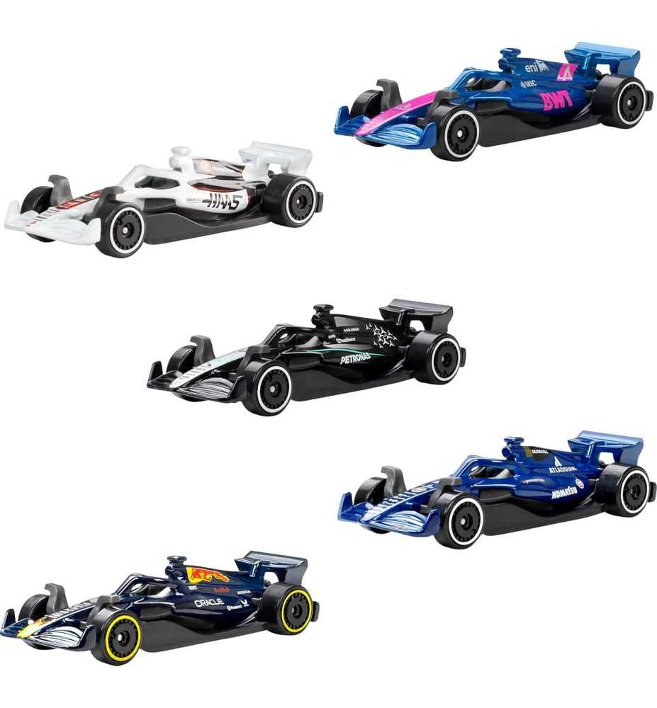 Hot Wheels Formula 1 5-Car Pack