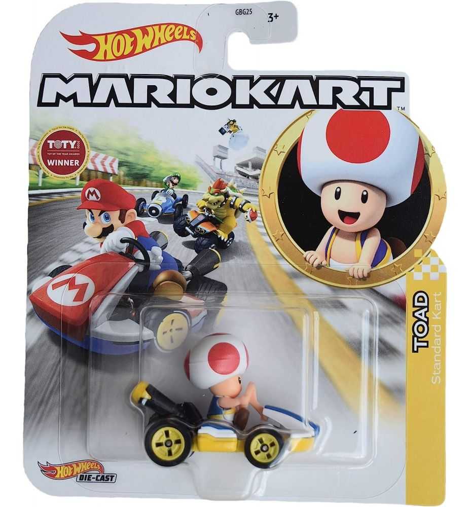 Hot Wheels Mario Kart Toad