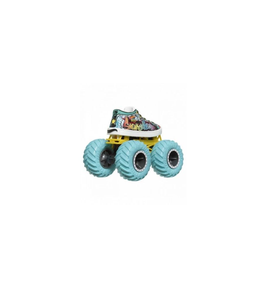 Hot Wheels Monster Trucks Freestyle Wreckers Sneaker Head