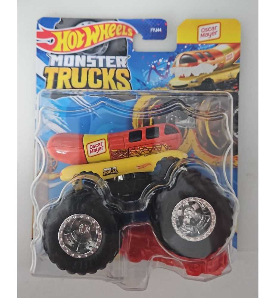 Hot Wheels Monster Trucks Oscar Mayer (Damaged Card)