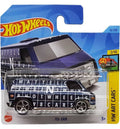 Hot Wheels '70s Van HW Art Cars 2/10 Metalflake Navy Blue (Short Card)