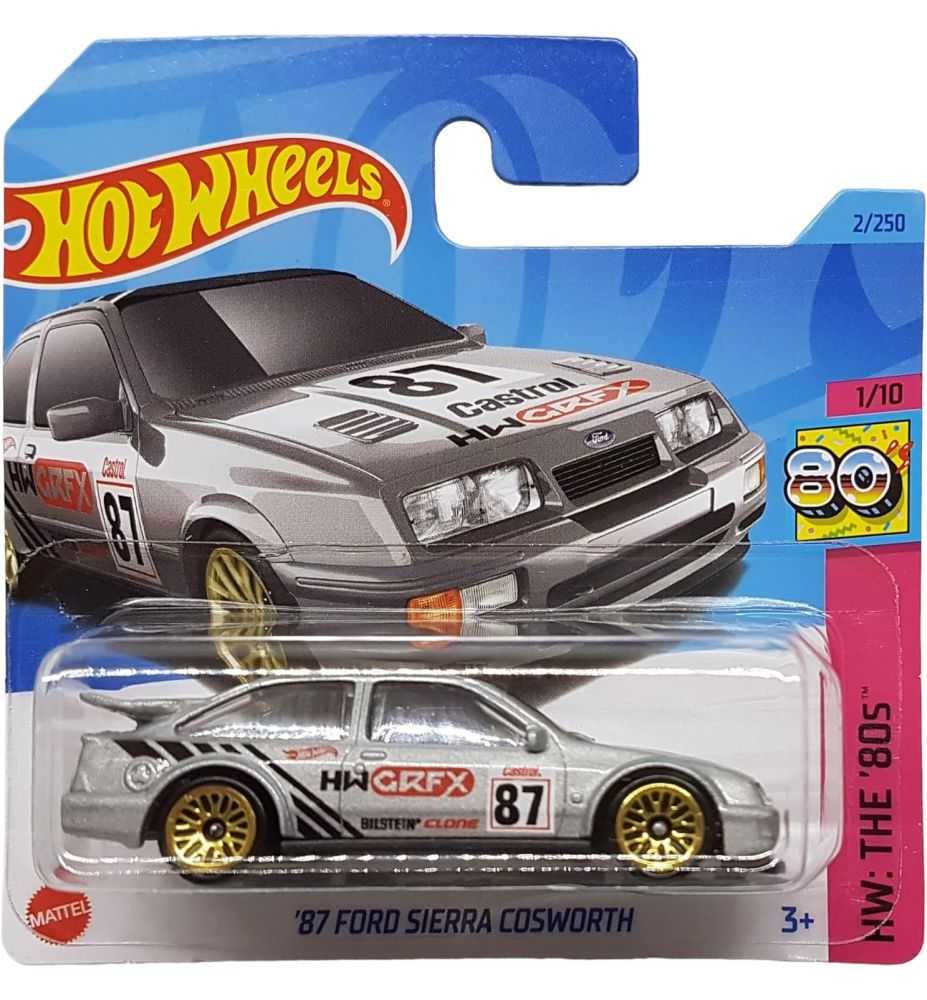 Hot Wheels '87 Ford Sierra Cosworth HW The '80s 1/10 Castrol Bilstein (Short Card)