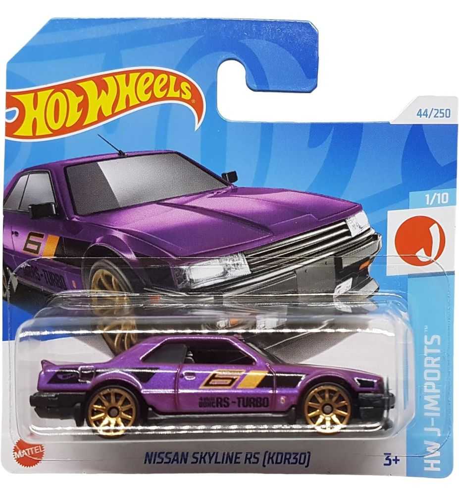 Hot Wheels Nissan Skyline RS (KDR30) HW J-Imports 1/10 Purple Metallic (Short Card)