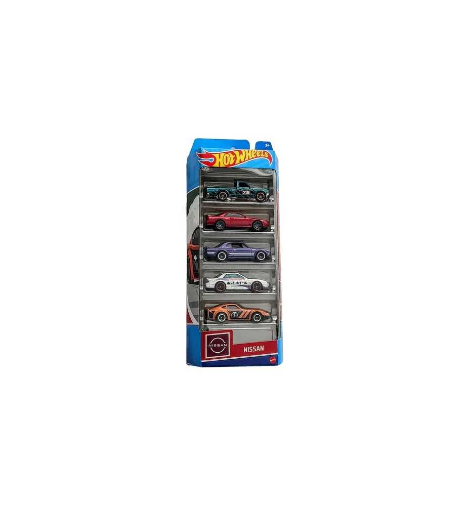 Hot Wheels Nissan 5-Car Pack