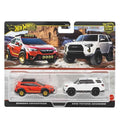 Hot Wheels Premium 2-Pack Subaru Crosstrek & 2018 Toyota 4Runner