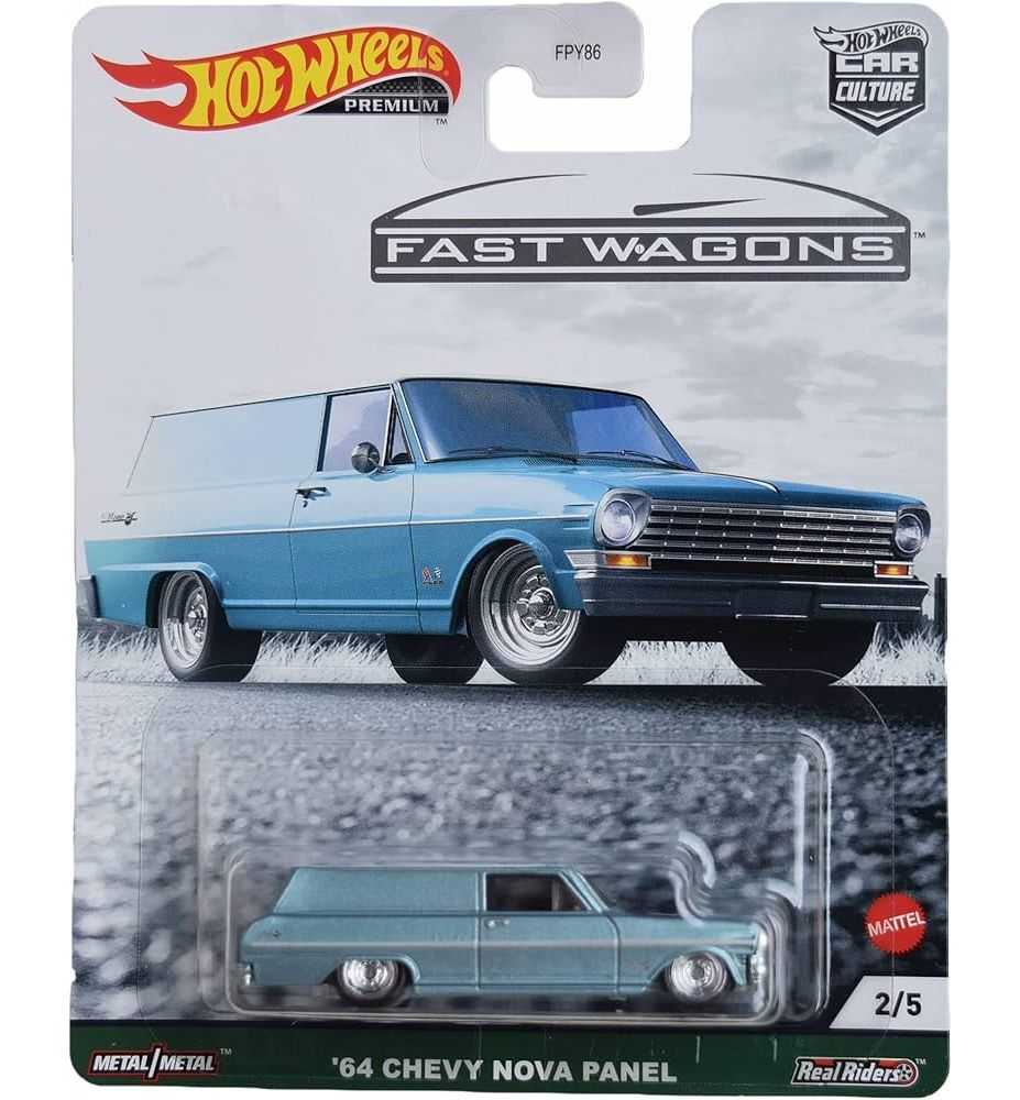Hot Wheels Premium '64 Chevy Nova Panel (2/5)