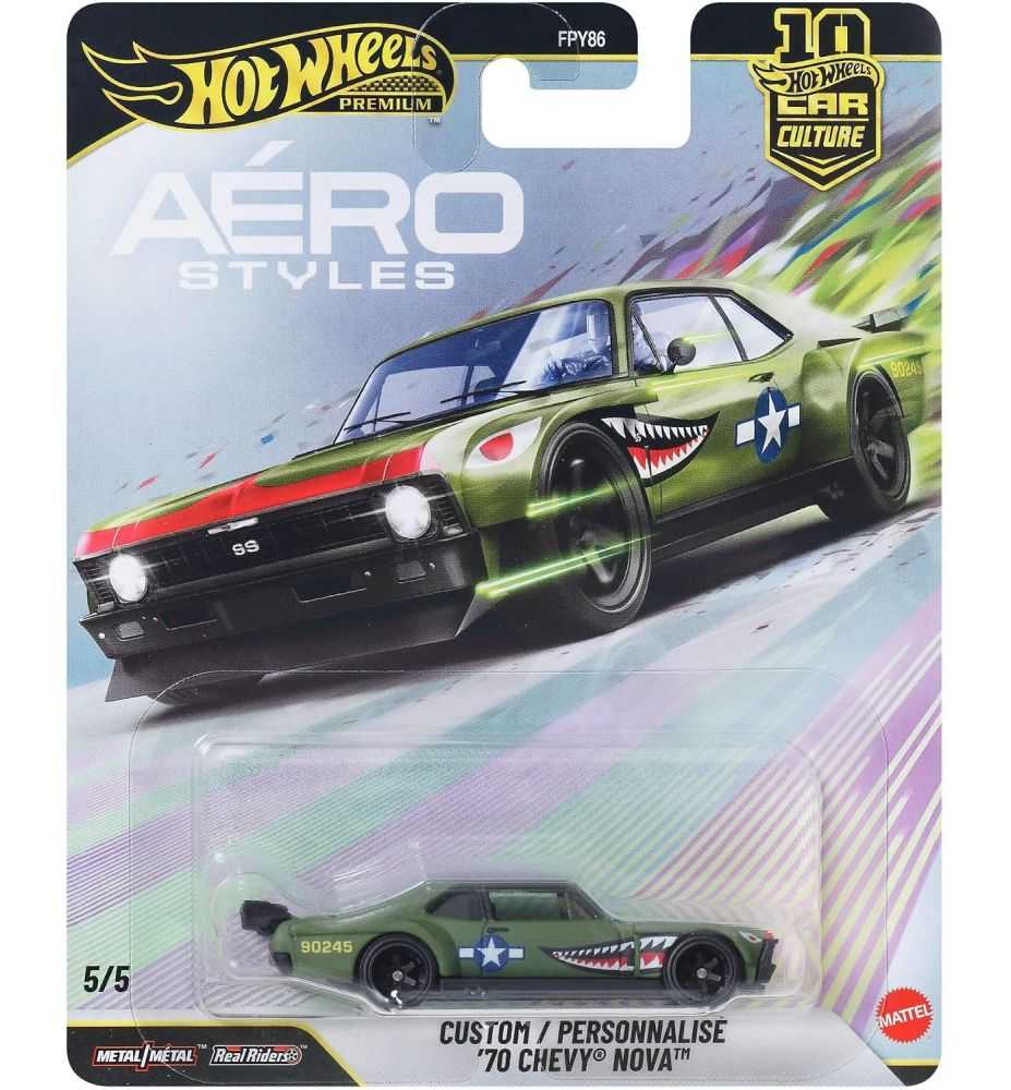 Hot Wheels Premium Aerostyles Custom '70 Chevy Nova (5/5)
