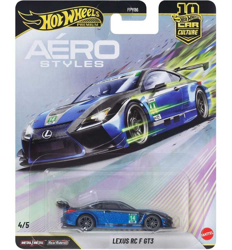 Hot Wheels Premium Aerostyles Lexus RC F GT3 (4/5)