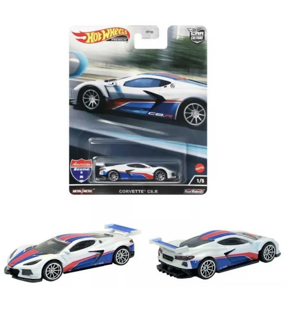 Hot Wheels Premium American Scene Corvette C8.R (1/5)