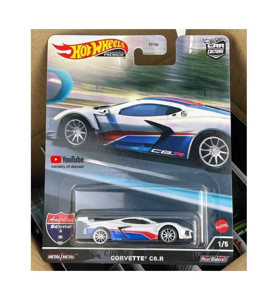 Hot Wheels Premium American Scene Corvette C8.R (1/5)