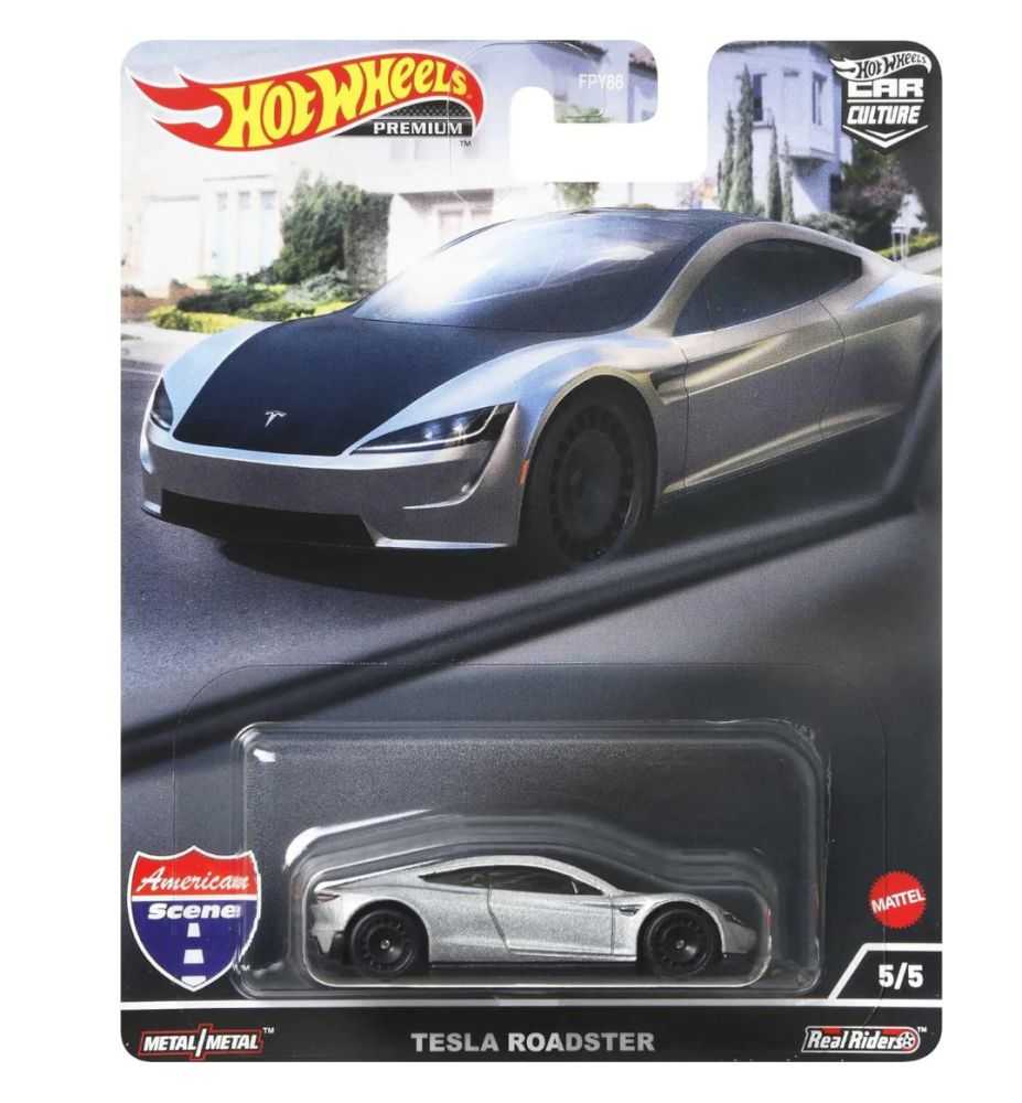 Hot Wheels Premium American Scene Tesla Roadster (5/5)