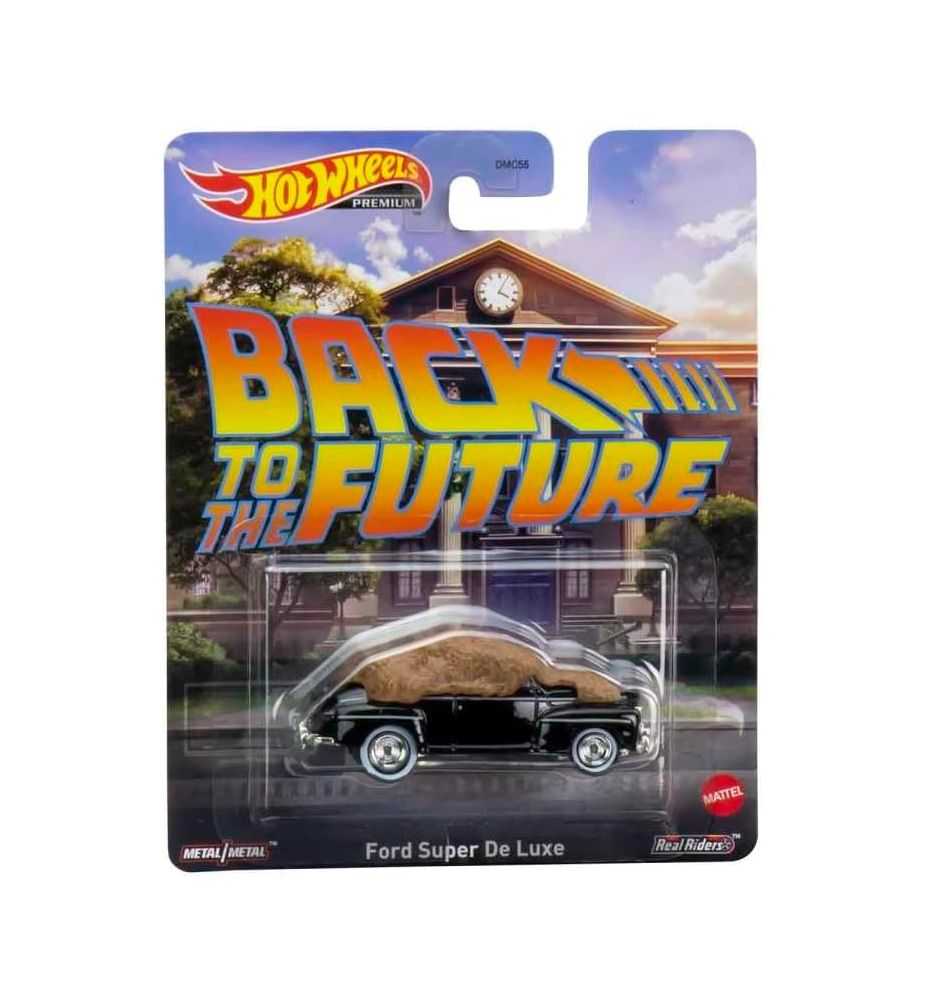 Hot Wheels Premium Pop Culture Back to the Future Ford Super De Luxe