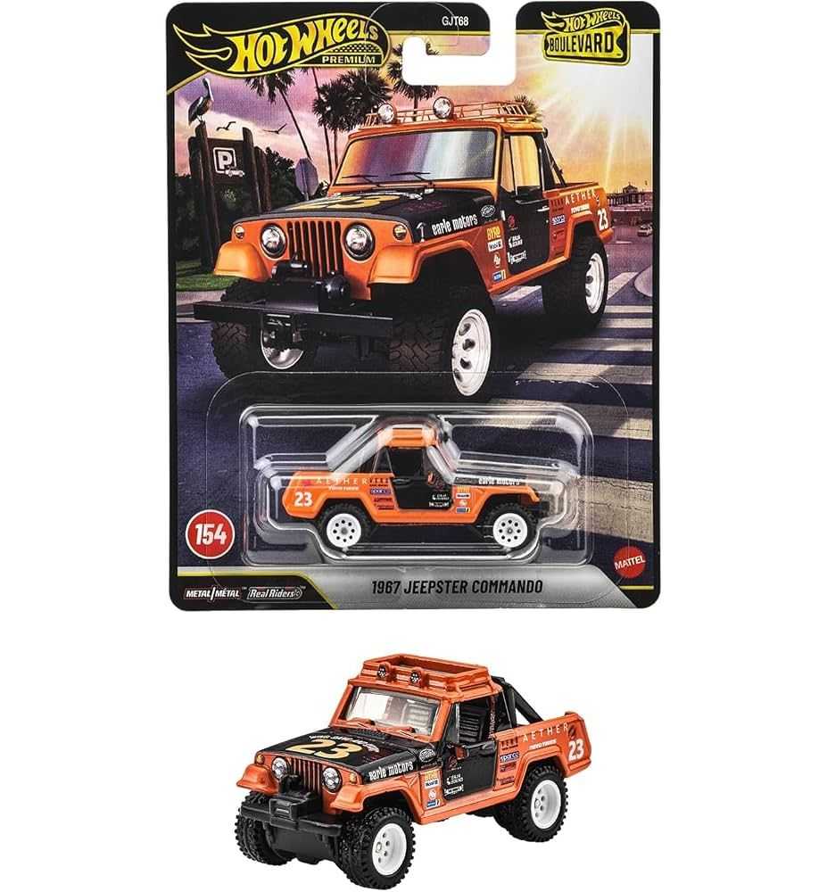 Hot Wheels Premium Boulevard 1967 Jeepster Commando