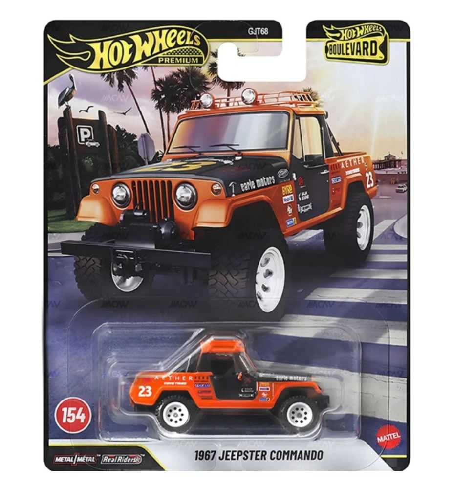 Hot Wheels Premium Boulevard 1967 Jeepster Commando